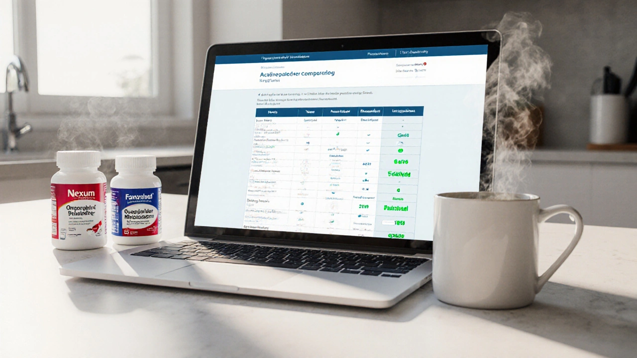 Nexium (Esomeprazole) vs Alternatives: Which Acid‑Reducer Is Right for You?