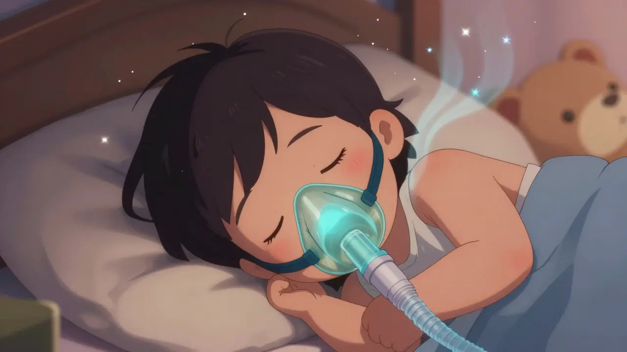 Pediatric Sleep Apnea: When Tonsils, Adenoids, and CPAP Are the Answer
