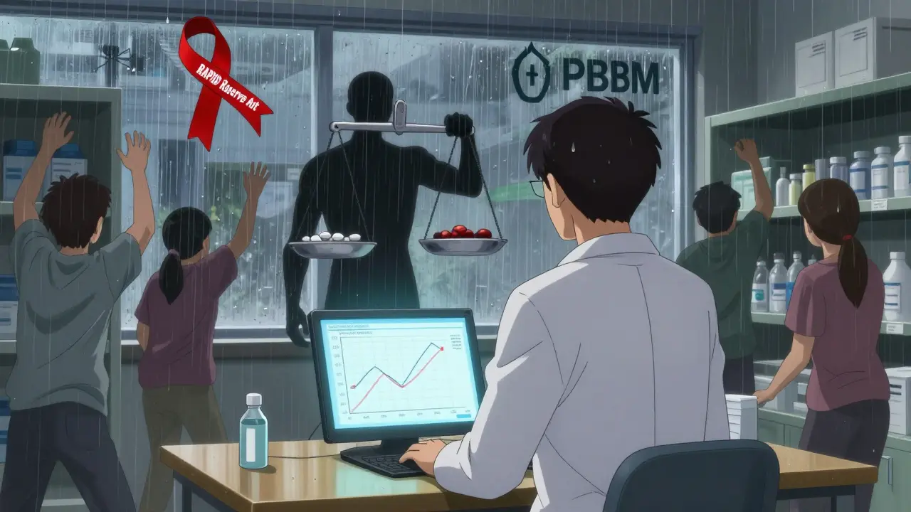 Pharmacist facing collapsing drug supply while PBM prioritizes low prices.