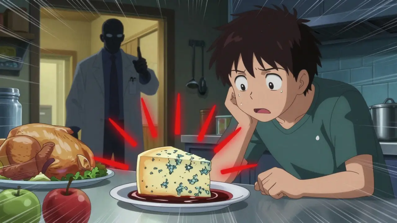 Tyramine-Rich Foods and MAO Inhibitors: What You Must Avoid to Prevent Hypertensive Crisis