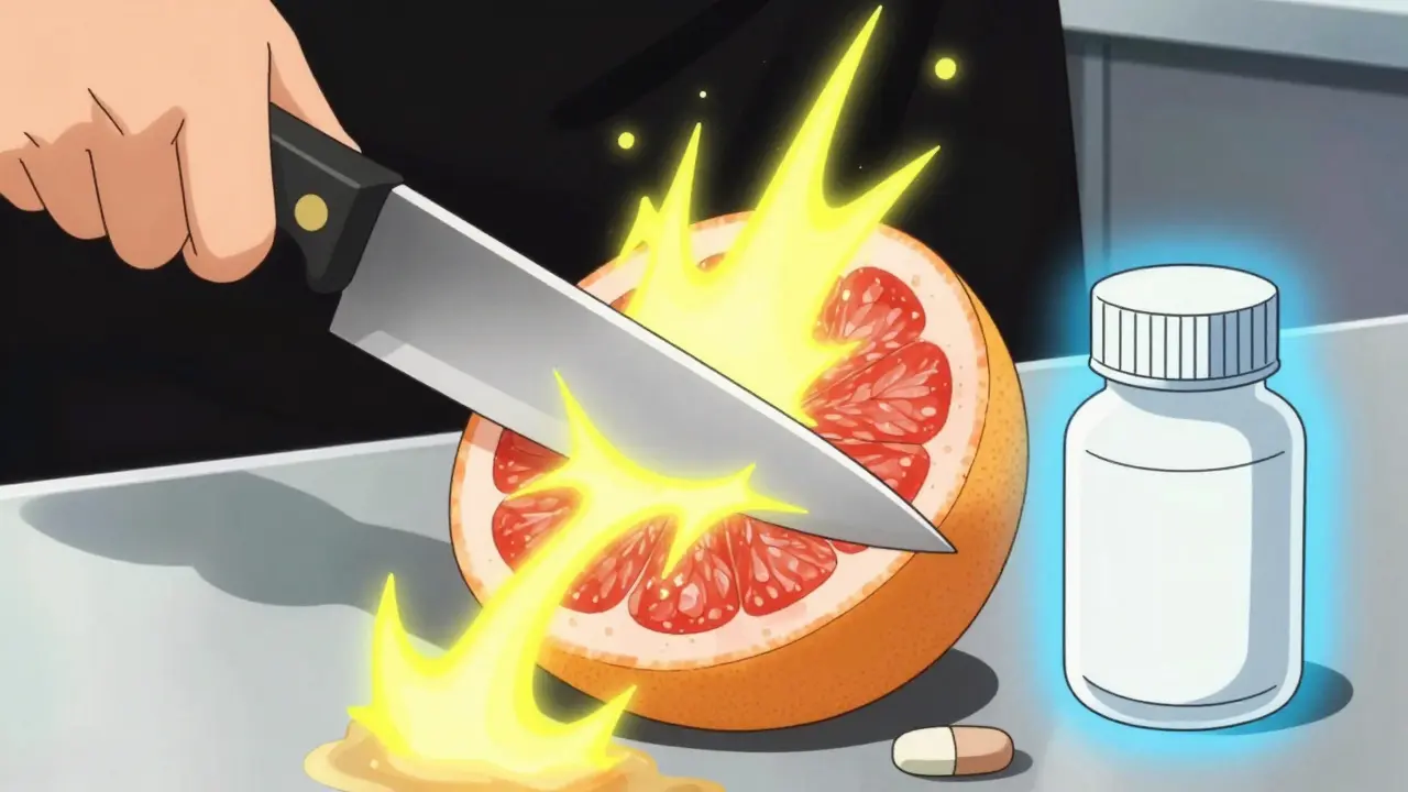 Grapefruit and Statins: Why This Fruit Can Be Dangerous for Your Heart Medication