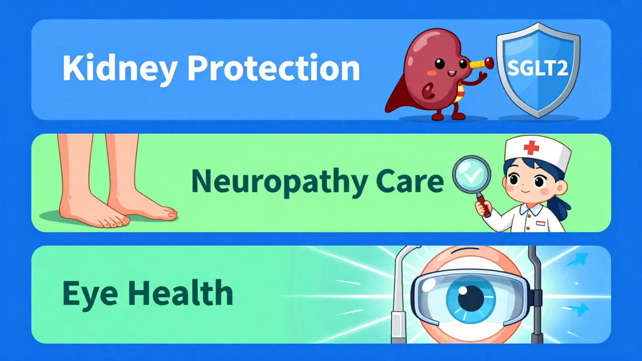 Diabetic Complications: Preventing Kidney Disease, Neuropathy, and Eye Damage